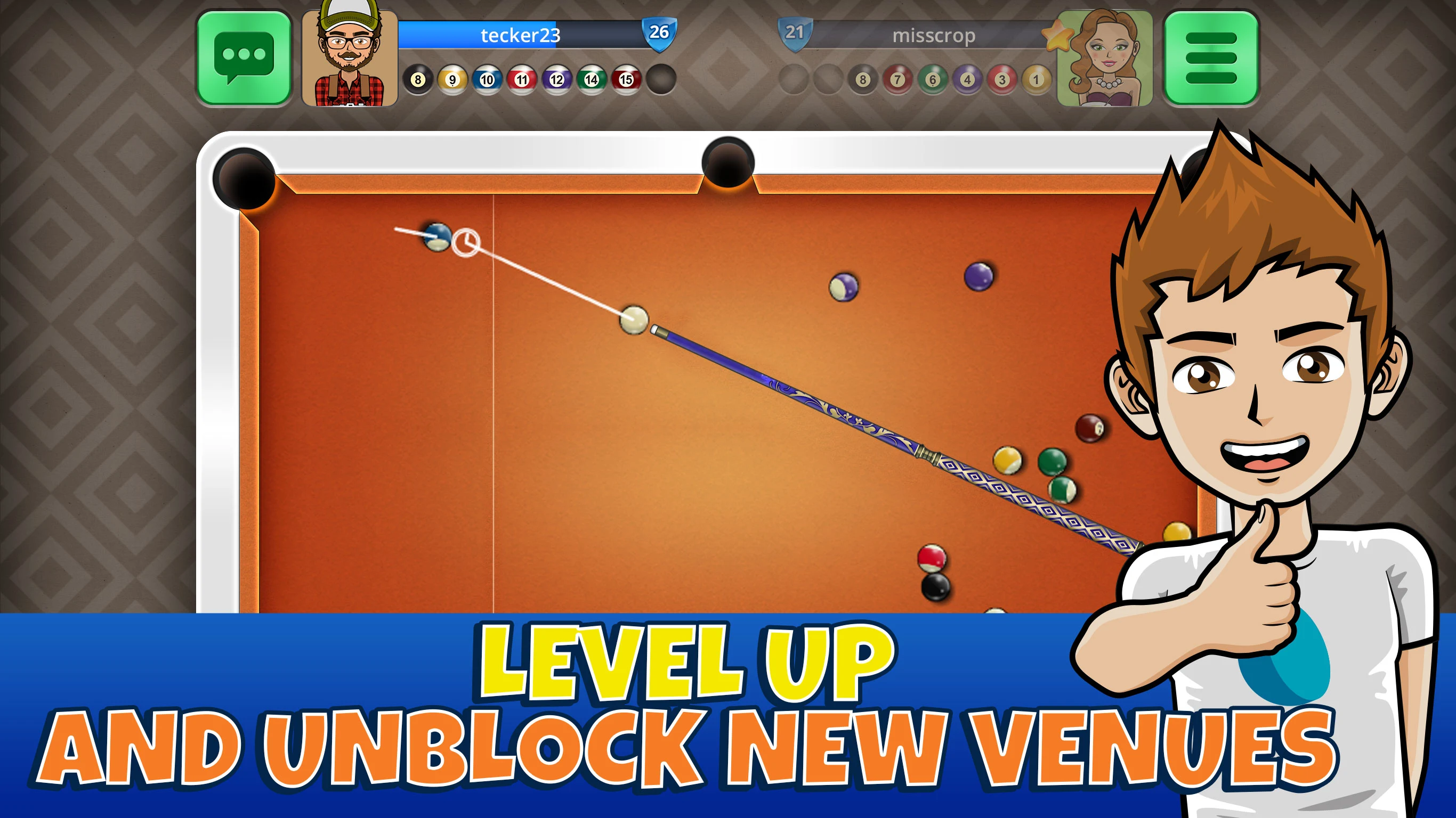Pool Casual Arena - Billiards screenshot